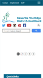 Mobile Screenshot of kprschools.ca